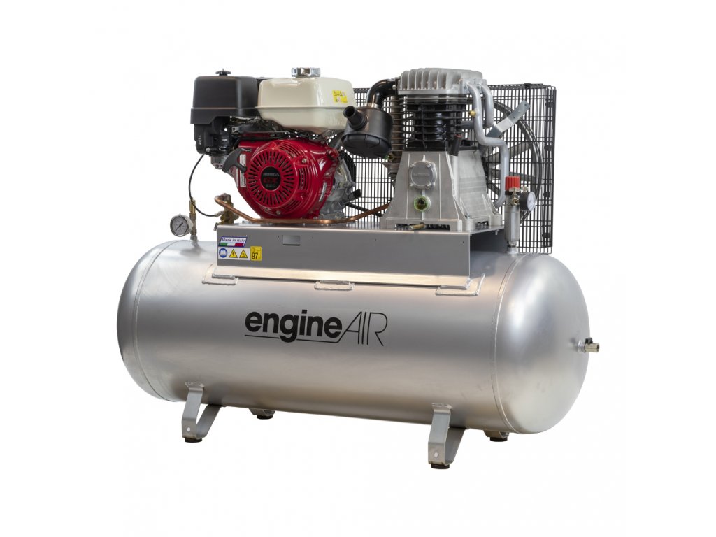 Benzínový kompresor Engine Air EA12-8,7-270FPH  príkon 8,7 kW, sací výkon 633 l/min, tlak 14 bar, vzdušník 270 l