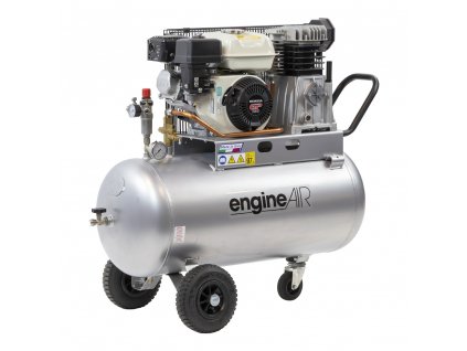 Benzínový kompresor Engine Air EA5-3,5-100CP  príkon 3,5 kW, sací výkon 411 l/min, tlak 10 bar, vzdušník 100 l