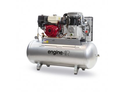 Benzínový kompresor Engine Air EA13-8,7-270FPH  príkon 8,7 kW, sací výkon 972 l/min, tlak 14 bar, vzdušník 270 l