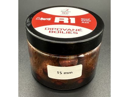 Dipované boilies R1 15mm