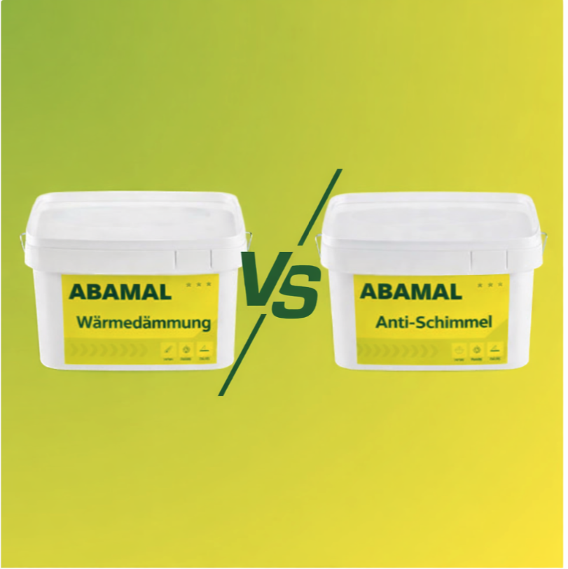 ABAMAL Wärmedämmung vs. ABAMAL Anti-Schimmel: Ein Leitfaden für Ihre Auswahl