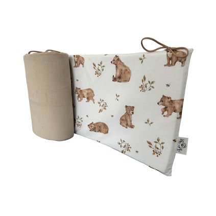 1417 mantinel plochy hnedy medvedik