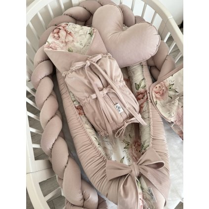 1540 2 set do postielky 4v1 pivonie