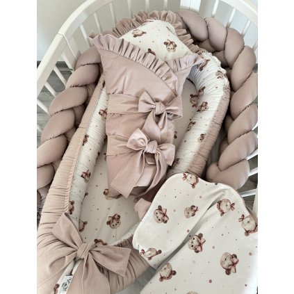 1570 1 set do postielky 3v1 teddy girl