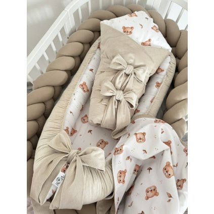 1582 2 set do postielky 3v1 macko