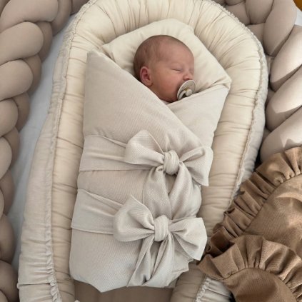 Páperová rýchlozavinovačka - Béžová tón v tóne