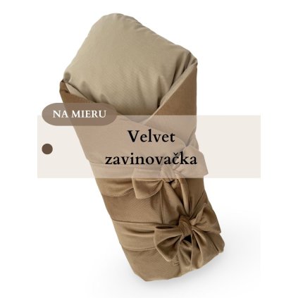 Velvet zavinovačka pre bábätko (Vnútorná strana 2 V1 - Svetloružová, Vonkajšia strana 2 V1 - Svetloružová)