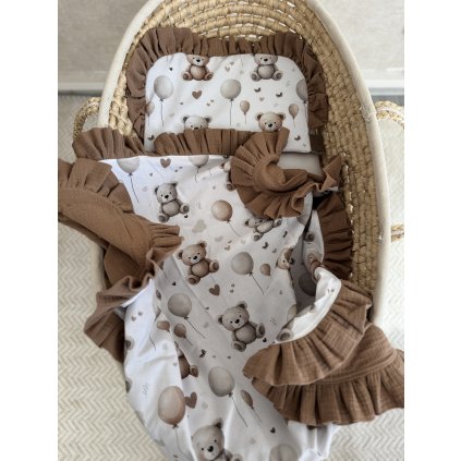 Letná sada do kočíka (Vnútorná strana 2 MU1 - Biela, Vonkajšia strana 2 PB1 - Žirafky)