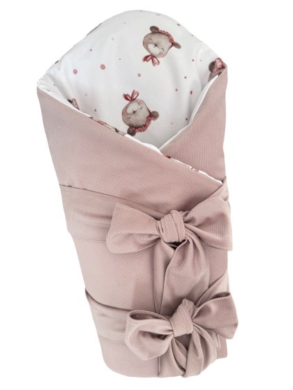 Klasická rýchlozavinovačka - Teddy girl staroružová