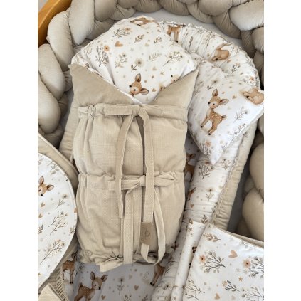 4498 paperova snurovacia zavinovacka forest baby