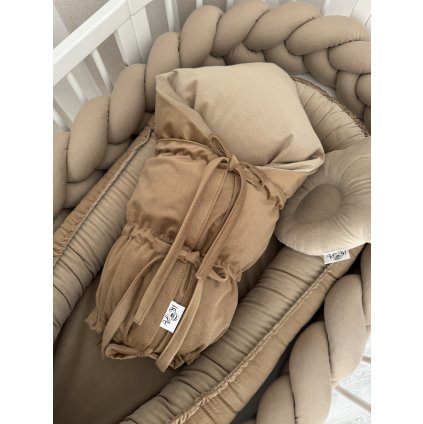 4513 1 paperova snurovacia zavinovacka brown