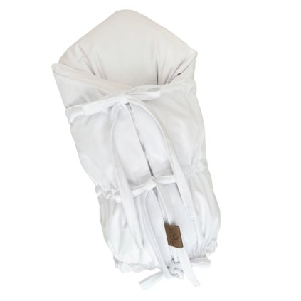 4525 paperova snurovacia zavinovacka biela velvet s bavlnou