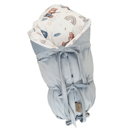 4546 paperova snurovacia zavinovacka modry medvedik