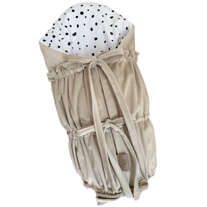 5116 snurovacia zavinovacka pre chlapceka cierne bodky