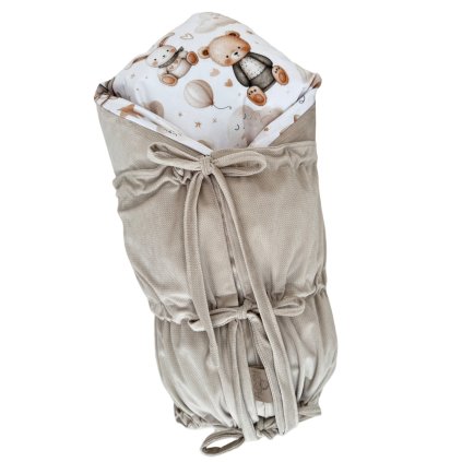 5131 snurovacia zavinovacka pre chlapceka medvedik v lietadle