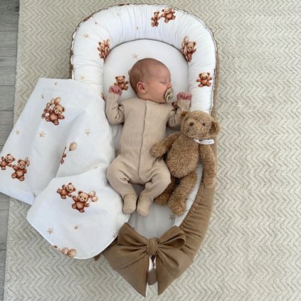 Hniezdo pre chlapčeka - Hnedý medvedík