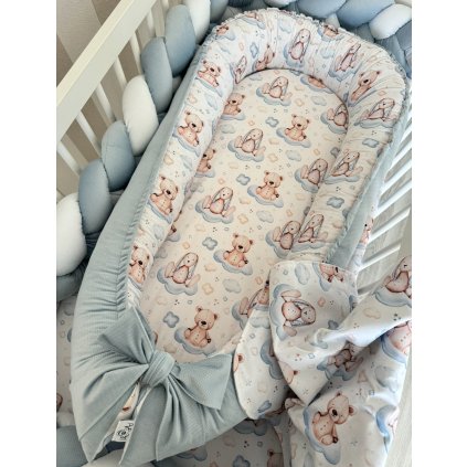 5686 hniezdo pre chlapceka zajko a macko