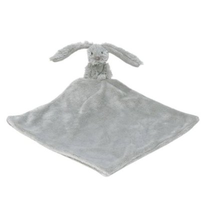 Mojkáčik zajačik Richie s dečkou sivý veľkosť : 28cm