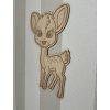 2083 drevena dekoracia na stenu srnka