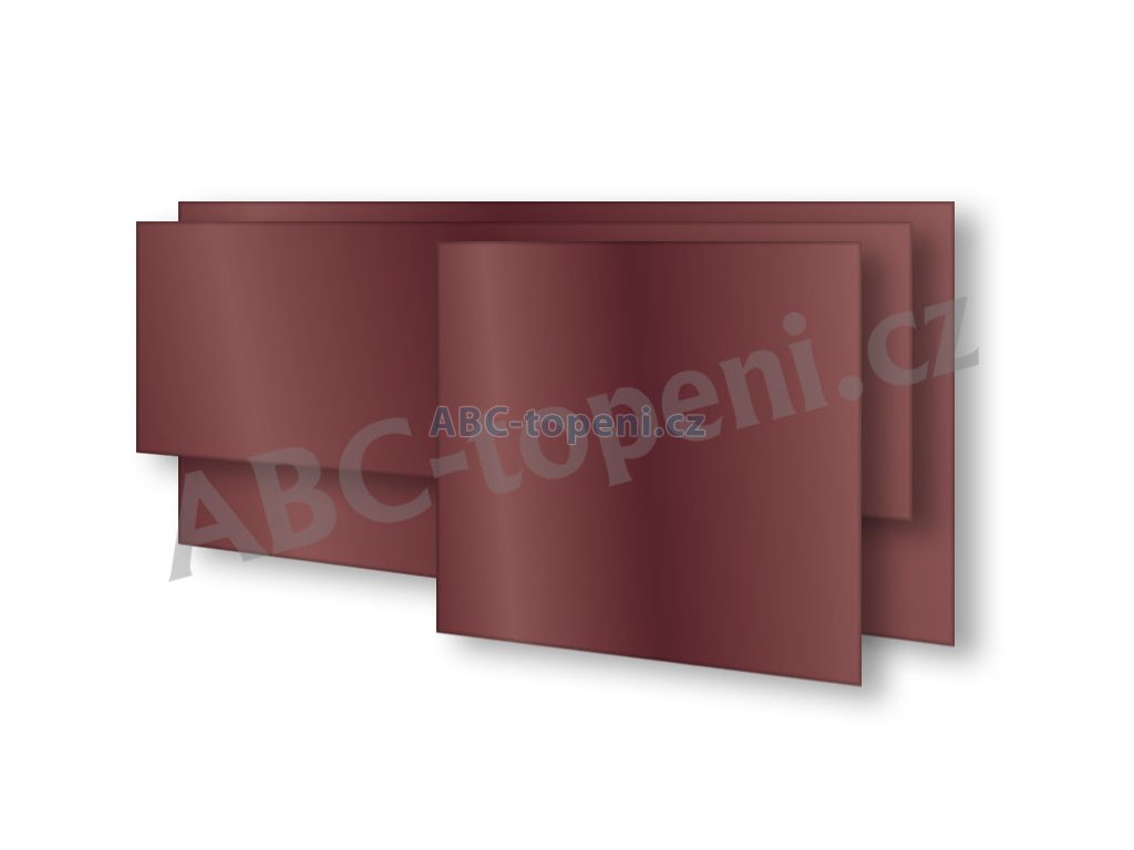 8114 fenix ecosun 300 gs wine red skleneny panel 300w vinove cervena