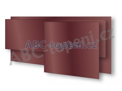 8093 fenix ecosun 500 gs wine red skleneny panel 500w vinove cervena