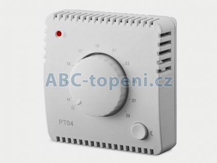 PT04 Termostat pro sálavé panely s automatickým útlumem teploty