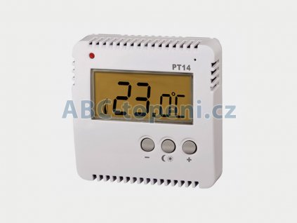 PT14V2 Termostat pro sálavé panely bez časového programování