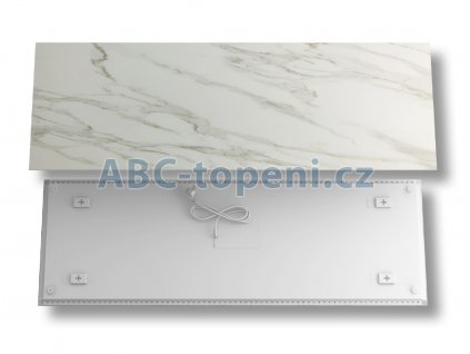 Fenix ECOSUN 500 CR Calacatta, sálavý topný panel 500 W