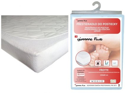 Prestieradlo gf froté neprem.120x60 modrá