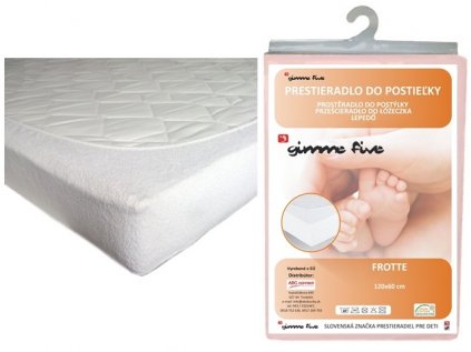 Prestieradlo gf froté 120x60 ružová