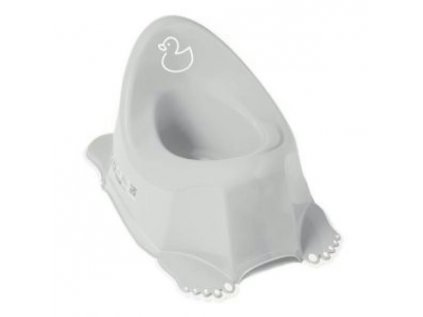 Nočník KAČKA sivá-protišm.siva s melodiou