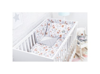 Komplet 2D GF135x100cm JELENCEK HNEDA 52