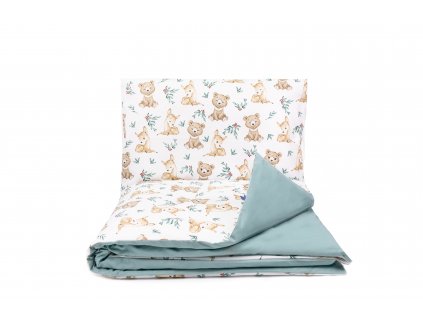 Komplet 2d gf 120x90 little bear tyrkys