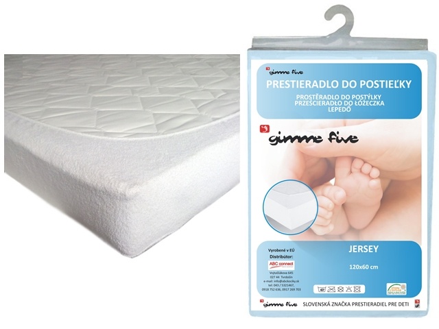 Prestieradlo GF JERSEY 120x60 cm  modrá