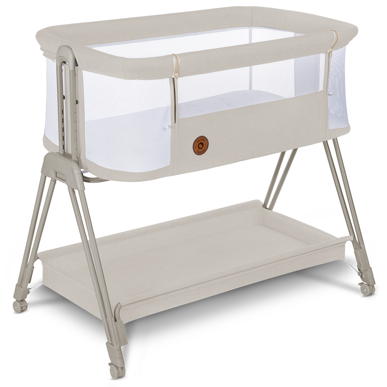 Cestovná postieľka LUNA BEIGE SAND