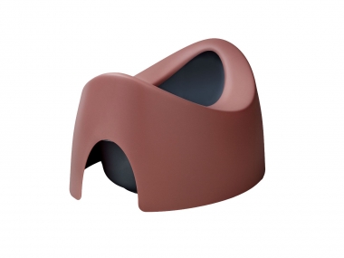 Nočník TEGGI s výlevkou pink/grey
