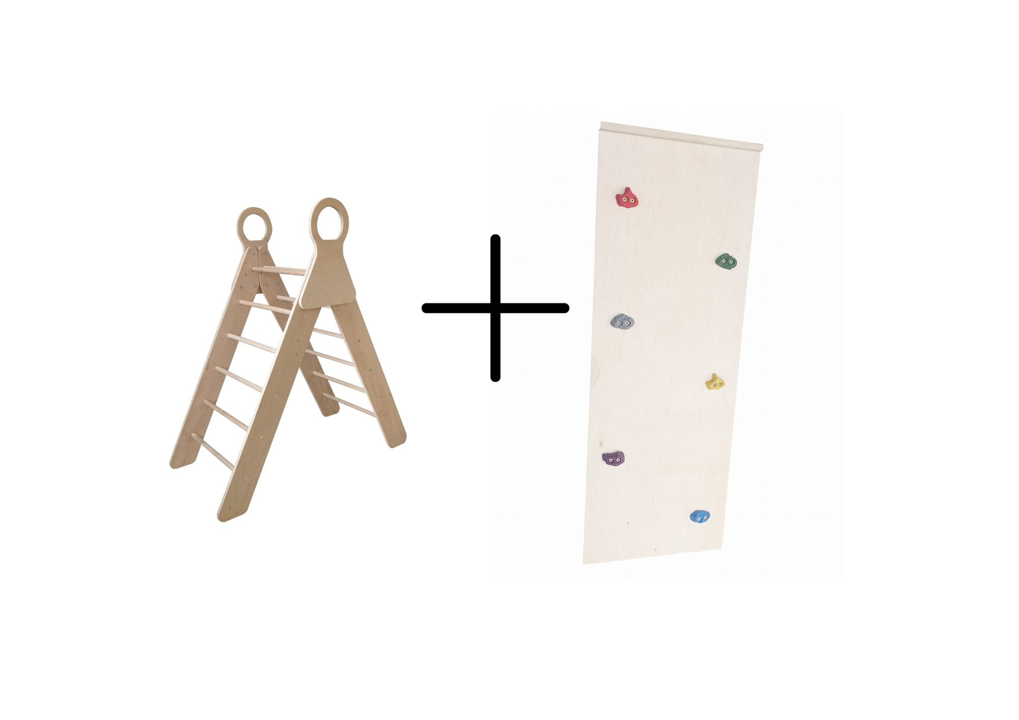 Piklerovej trojuholník + doska farebná  montessori