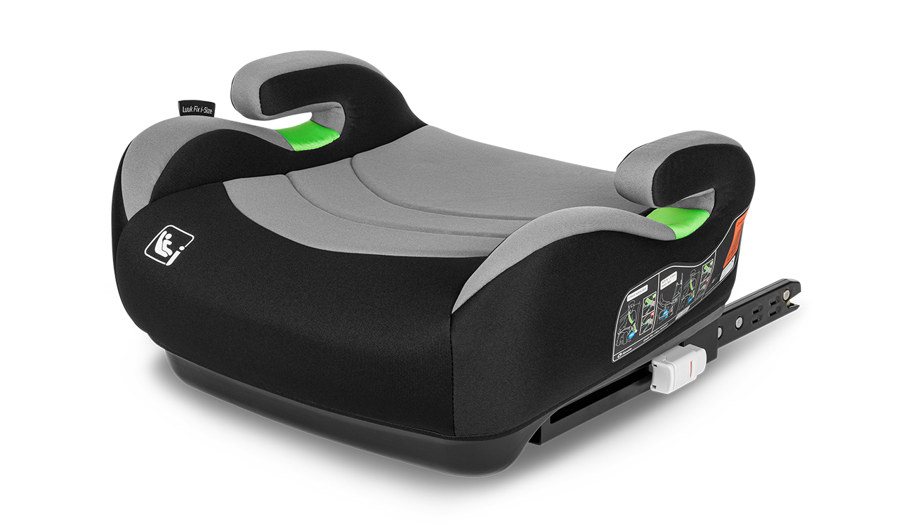 Podsedák luuk fix I-size isofix grey stone