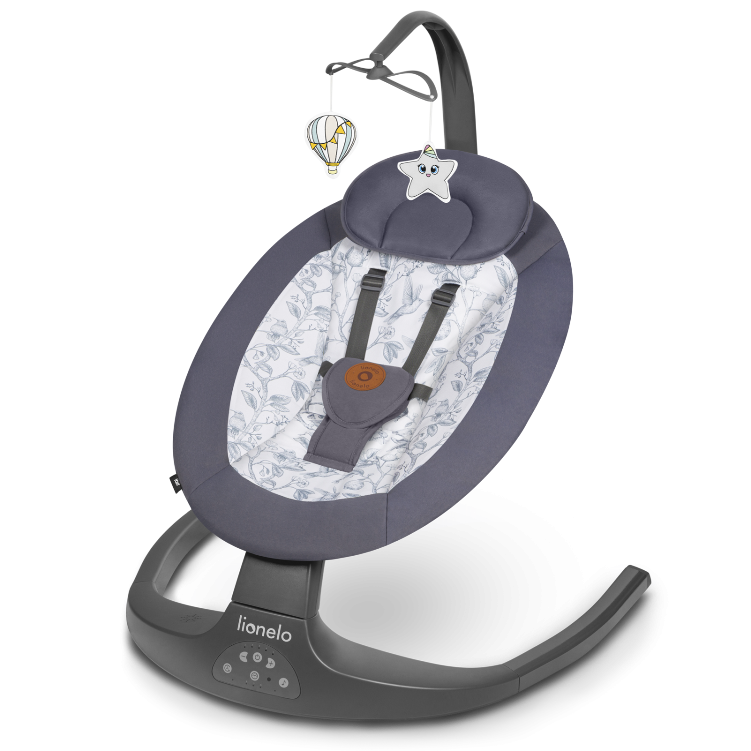 Hojdačka ralf grey white