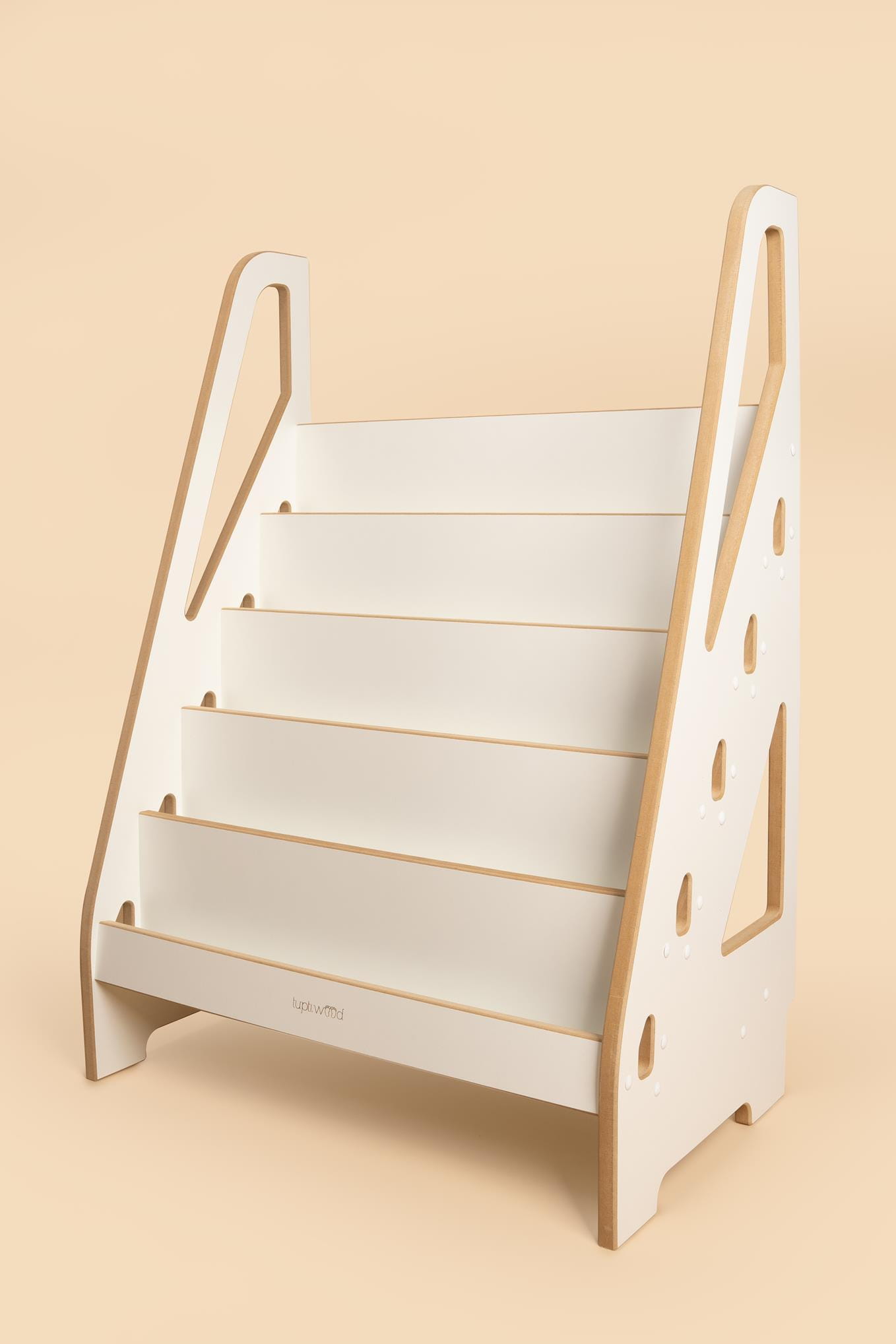 Knižnica drevená montessori mini