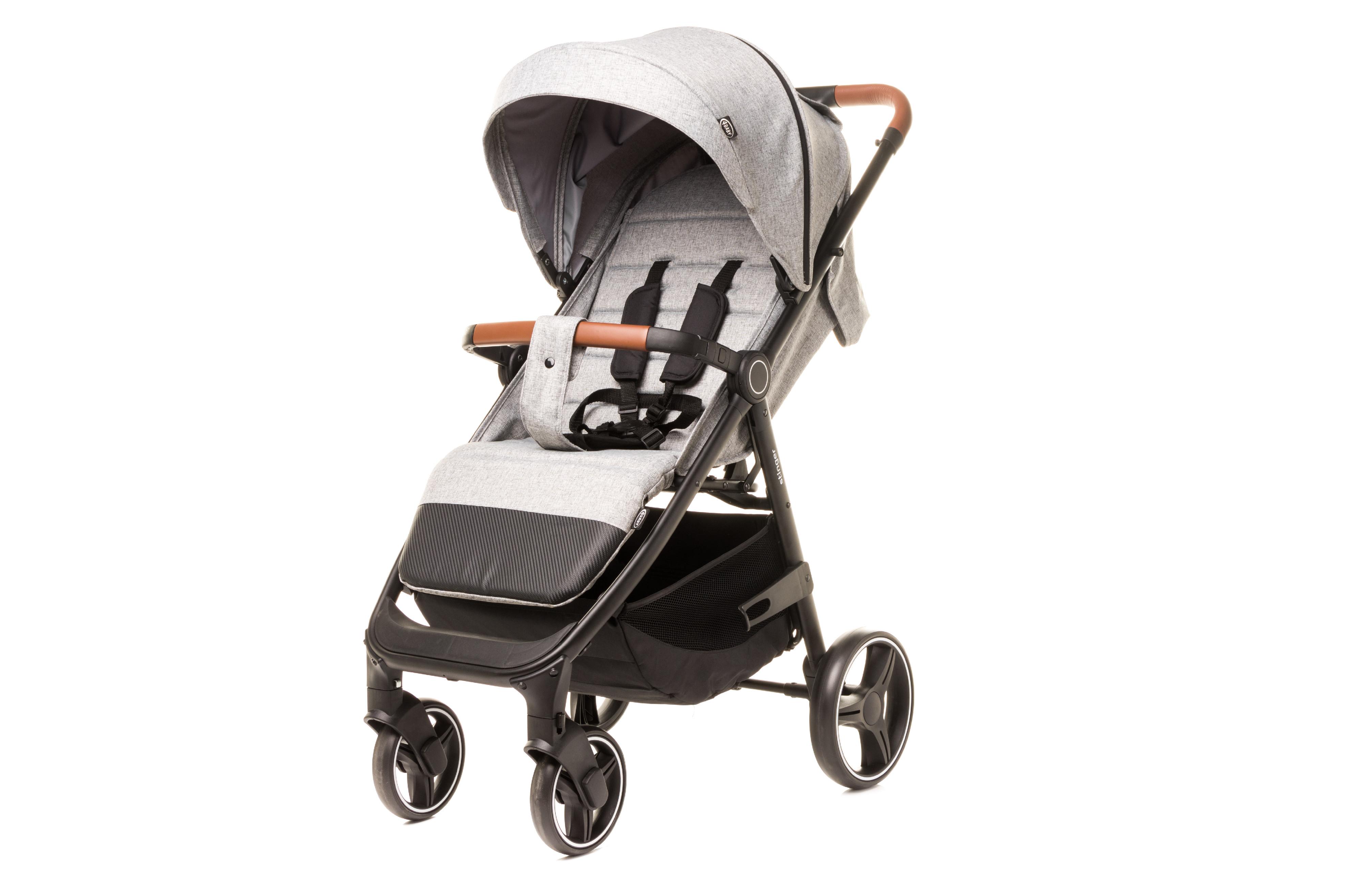 Športový kočík stinger melange light grey