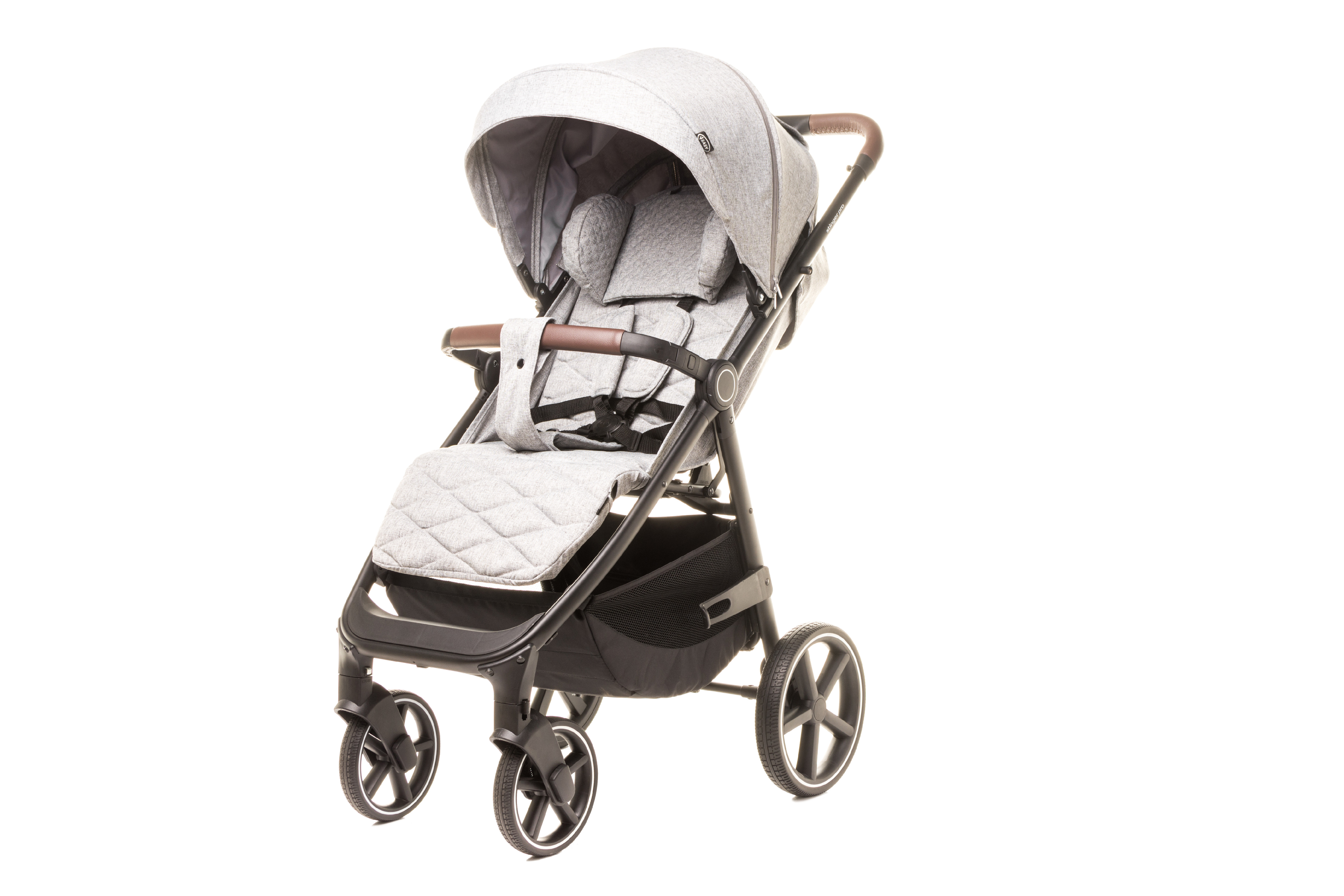 Športový kočík stinger pro melange light grey