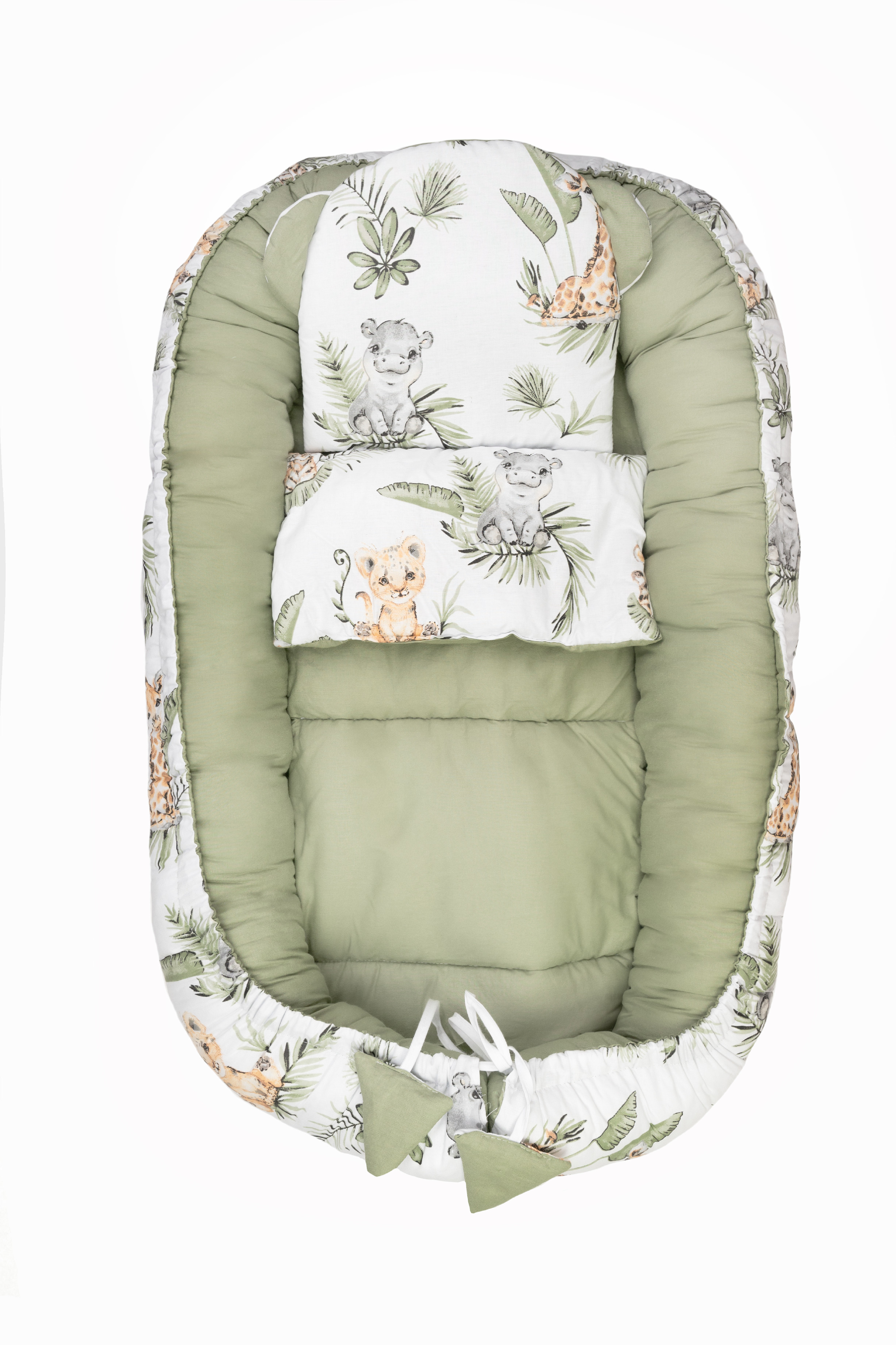 Kokon/ hniezdo bavlnené jungle zelené