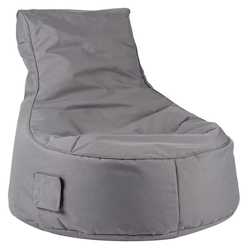 Herný sedací vak sivý 85×80×75 cm