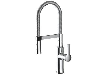 Sapho JESSY stojánková dřezová baterie se sprškou, chrom