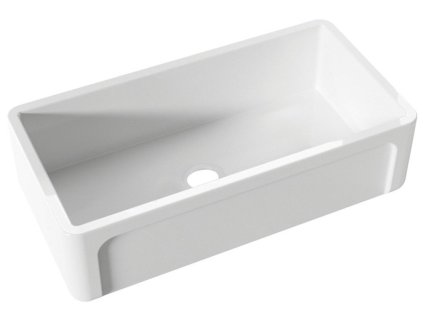 Kerasan YORKSHIRE keramický dřez 92x47cm, bílá