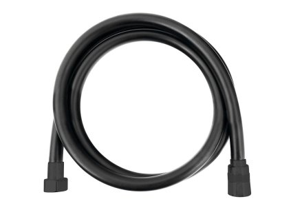 Sapho SOFTFLEX plastová sprchová hadice, 150cm, černá mat | 1208-17