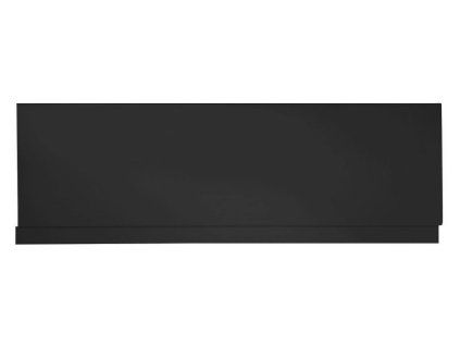 Polysan PLAIN NIKA panel 160x59cm, černá mat | 72505.21