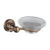 Sapho DIAMOND mýdlenka, mléčné sklo, bronz | 1318-02