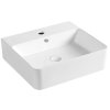 Bruckner NEASA keramické umyvadlo 52x42cm, bílá